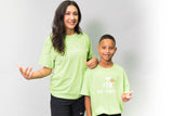 Be Merry Green Holiday Short Sleeve Shirt - Youth